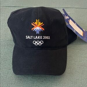 Salt Lake 2002 Olympic Black Cap